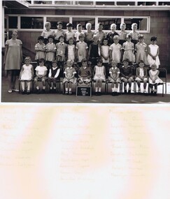 Photograph - School Photograph - Digital Image, Watsonia State School Wa4838 1968 Grade 1H, 1968_