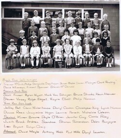Photograph - School Photograph - Digital Image, Watsonia State School Wa4838 1968 Grade 2A, 1968_