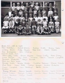 Photograph - School Photograph - Digital Image, Watsonia State School Wa4838 1968 Grade 2B, 1968_