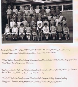 Photograph - School Photograph - Digital Image, Watsonia State School Wa4838 1968 Grade 3C, 1968_