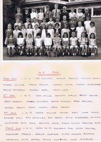 Photograph - School Photograph - Digital Image, Watsonia State School Wa4838 1968 Grade 4A, 1968_