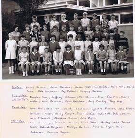 Photograph - School Photograph - Digital Image, Watsonia State School Wa4838 1968 Grade 4B, 1968_