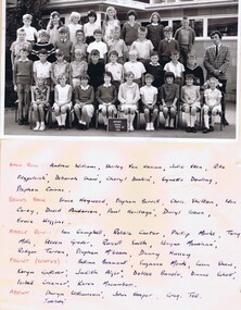 Photograph - School Photograph - Digital Image, Watsonia State School Wa4838 1968 Grade 6B, 1968_