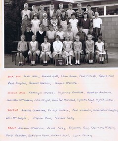 Photograph - School Photograph - Digital Image, Watsonia State School Wa4838 1968 Grade 6C, 1968_
