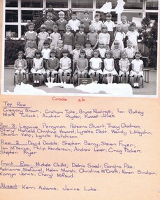 Photograph - School Photograph - Digital Image, Watsonia Primary School Wa4838 1969 Grade 2B, 1969_