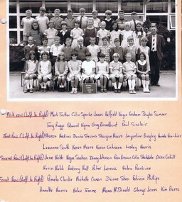 Photograph - School Photograph - Digital Image, Watsonia Primary School Wa4838 1969 Grade 6A, 1969_