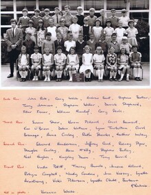 Photograph - School Photograph - Digital Image, Watsonia Primary School Wa4838 1969 Grade 6B, 1969_