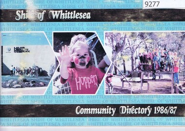 Book, Shire of Whittlesea, Shire of Whittlsea Community Directory 1986/87, 1986