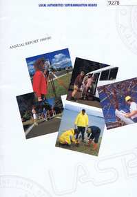 Book - Annual Report, Local Authorities Superannuation Board, Local Authorities Superannuation Board, Annual Report 1989/90, 30/06/1990