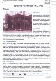 Article - Article - Website, Bundoora Homestead Art Centre, 13/06/2015