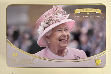 Container, Commemorative tea tin, 2010c