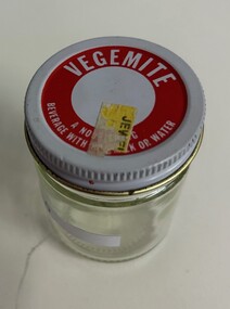 Container - Glass Jar, Kraft Foods, Vegemite Jar, 1980s