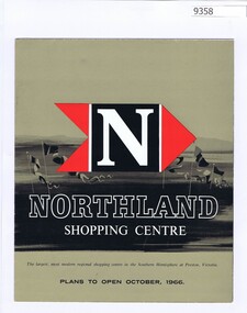 Poster, The Myer Emporium, Northland Shopping Center, 10/1965