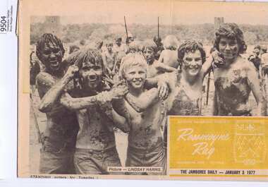 Memorabilia - Newspaper, The Scout Association of Australia - Victoria Branch, Jamboree Daily 1977, 1976
