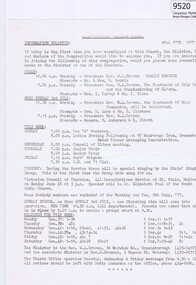 Memorabilia - Newsletter, Greensborough Uniting Church, Greensborough Uniting Church Information Bulletin 1977, 26/06/1977