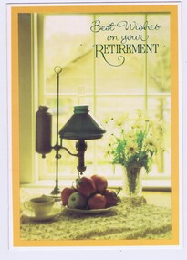 Memorabilia - Card, Retirement Card, 07/1983