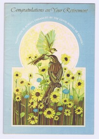 Memorabilia - Card, Retirement Card, 07/1983