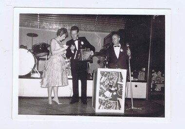 Memorabilia - Photograph, Councillor 'Bambalina' at Masters Association Dinner Dance