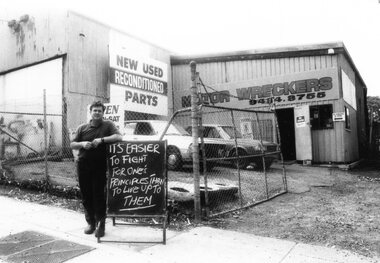 Photograph - Photograph Collection, Alison Lendoudis et al, Motor wreckers 1996, 1996