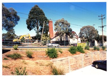Photograph - Photograph Collection, Alison Lendoudis et al, Boiler house of Briar Hill Timber 1996, 1996