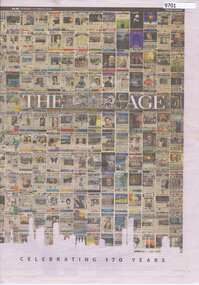 Newspaper - Newspaper supplement, The Age, The Age - celebrating 170 years, 17/10/2024