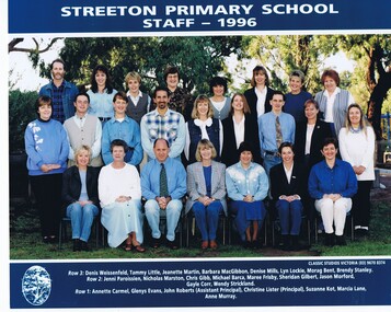 Photograph - School Photograph, Classic Studios Victoria, Streeton Primary School Staff 1995, 1995
