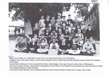 Photograph - School Photograph (copy), Greensborough Primary School, Greensborough Primary School 1954, 1954