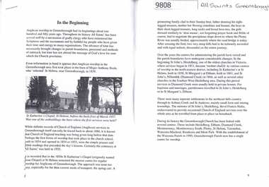 Document - Article (copy), All Saints Anglican Church Greensborough