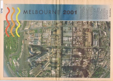 Newspaper, Herald Sun, Melbourne 2001, 20/04/1993