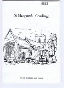 Booklet, Roy Tricker, St Margaret's Cowlinge, 1987
