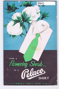 Booklet, From a Flowering Shrub to a Peclaco Shirt