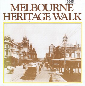 Booklet - Brochure, Australian Oil Industry, Melbourne Heritage Walk, 1980