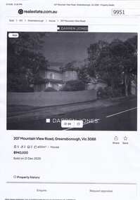 Flyer - Advertisement, realestate.com.au, 207 Mountainview Road, Greensborough, 13/03/2026