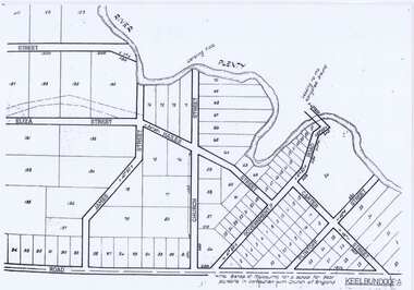 Map - Plan, Keelbundoora: Subdivision plan of Greensborough