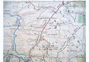 Map, Flintoffs Hill