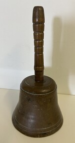 Memorabilia - Bell, Janefield School Hand Bell, 1960c