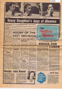 Newspaper, The Valley Voice, The Valley Voice No 37. 14 March 1979, 14/03/1979