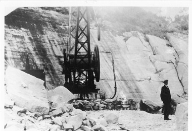 Photograph - B/W, Heatherlie quarry, C 1930s