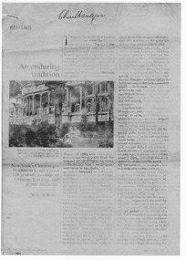 Document - Fax of article (magazine/newspaper)