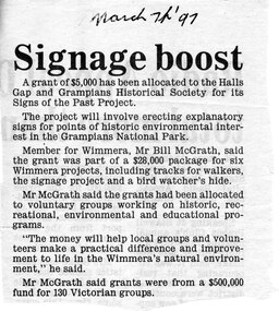 Newspaper - B/W, 07/03/1997