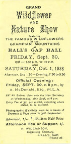Flyer - Coloured, C 1938