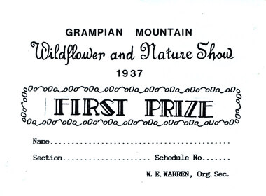 Certificate - Coloured, C 1937