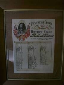 Roll of Honour, Presbyterian Church Honour Roll