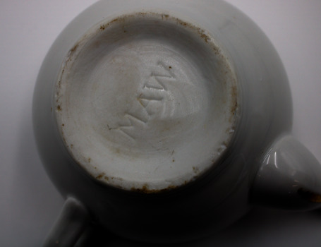 MAW embossed on base