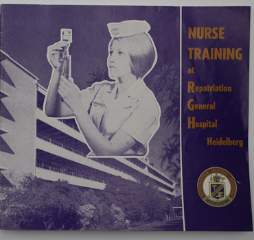 Booklet describing Nurse Training.