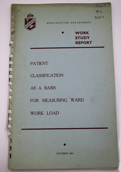 Repatriation Department October 1965