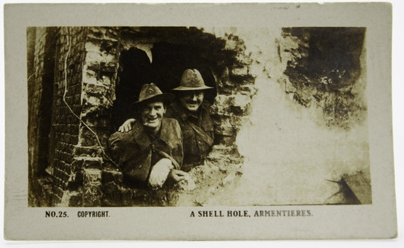 No. 25 A Shell Hole, Armentieres