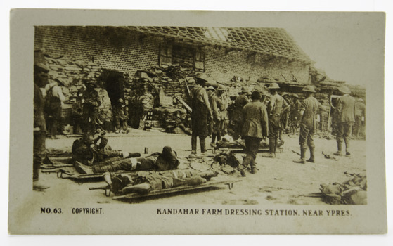 No. 63 Kandahar Farm Dressing Station, Near Ypres