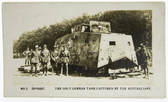 No. 2 The Only German Tank Captured By The Australians