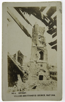 No. 6 Villers Brettoneux Church, May 1918